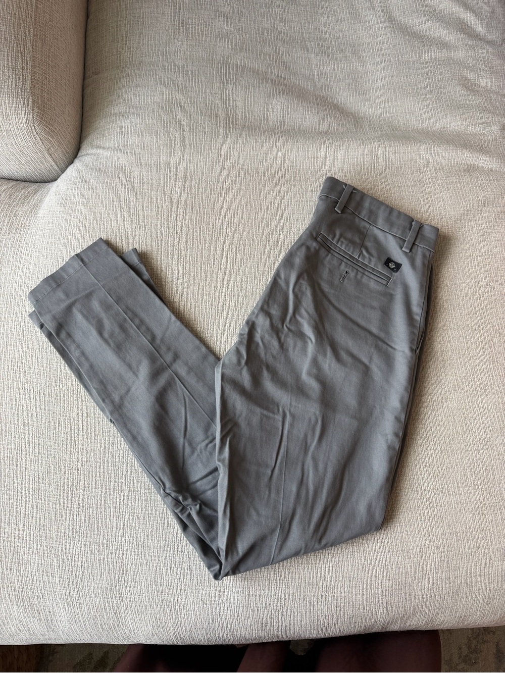 Dockers Men's Gray Chinos - Straight Leg